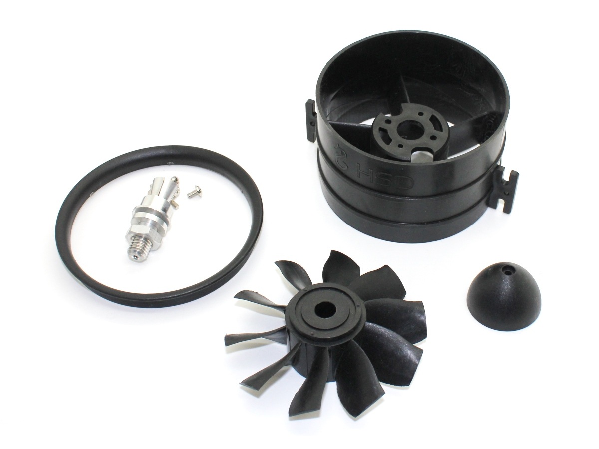 Turbine - Impeller 90mm 10-Blatt EDF zu Modellen von HSD, AF-Model, Starmax