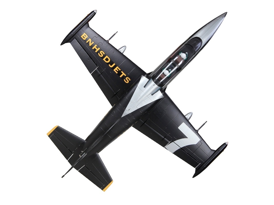 Turbo L-39 Albatros Black, Spw 1665mm, ready for Turbine, PNP-Set, HSDJets – Bild 2