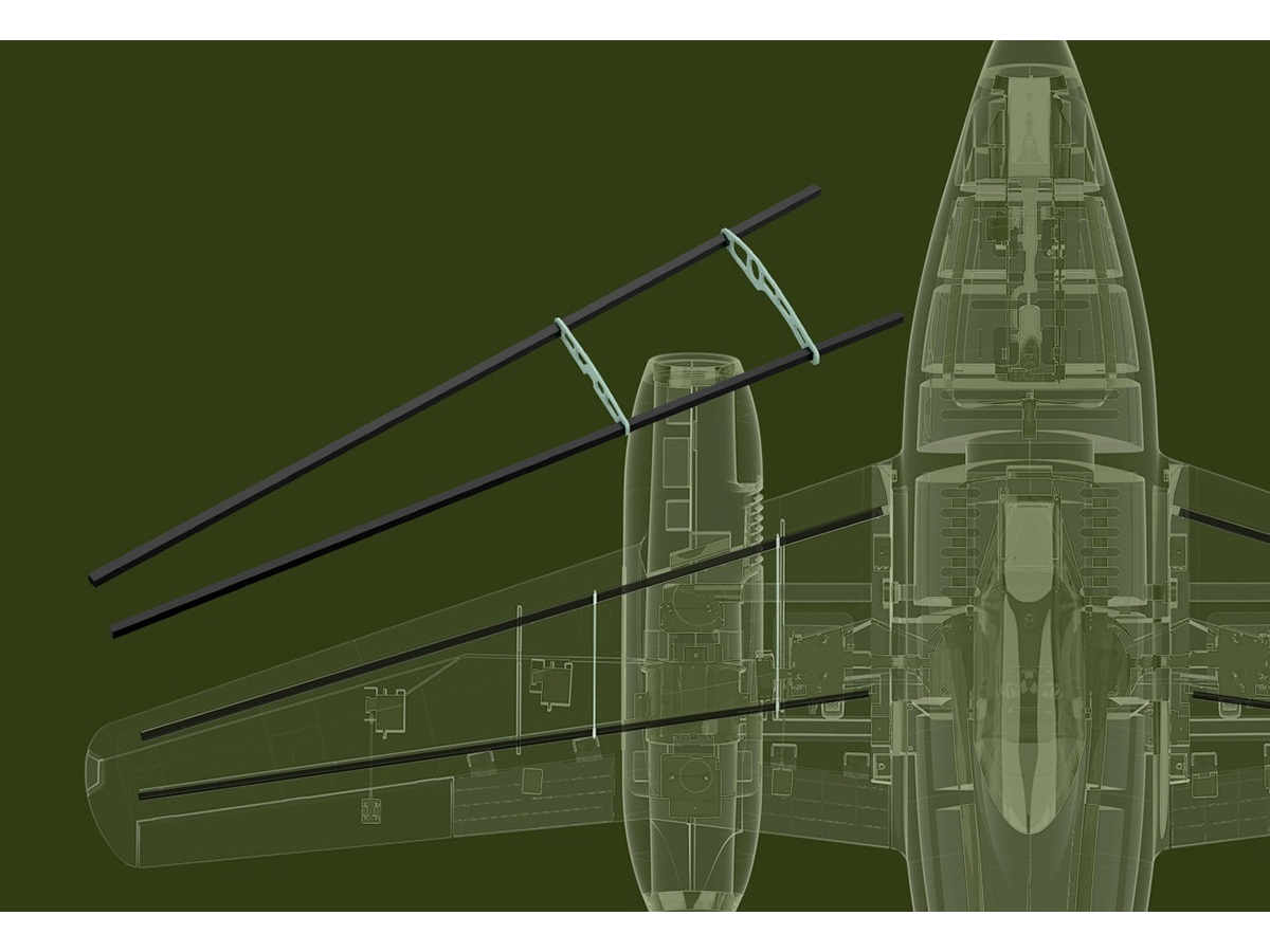 Messerschmitt Me 262, S-EDF 90mm Jet, Spw 1890mm, PNP-Set, HSDJets – Bild 6