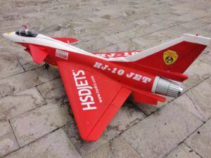 J-10 Jet, Spw 1300mm, Ready for Turbine - Vector-Version, HSDJETS