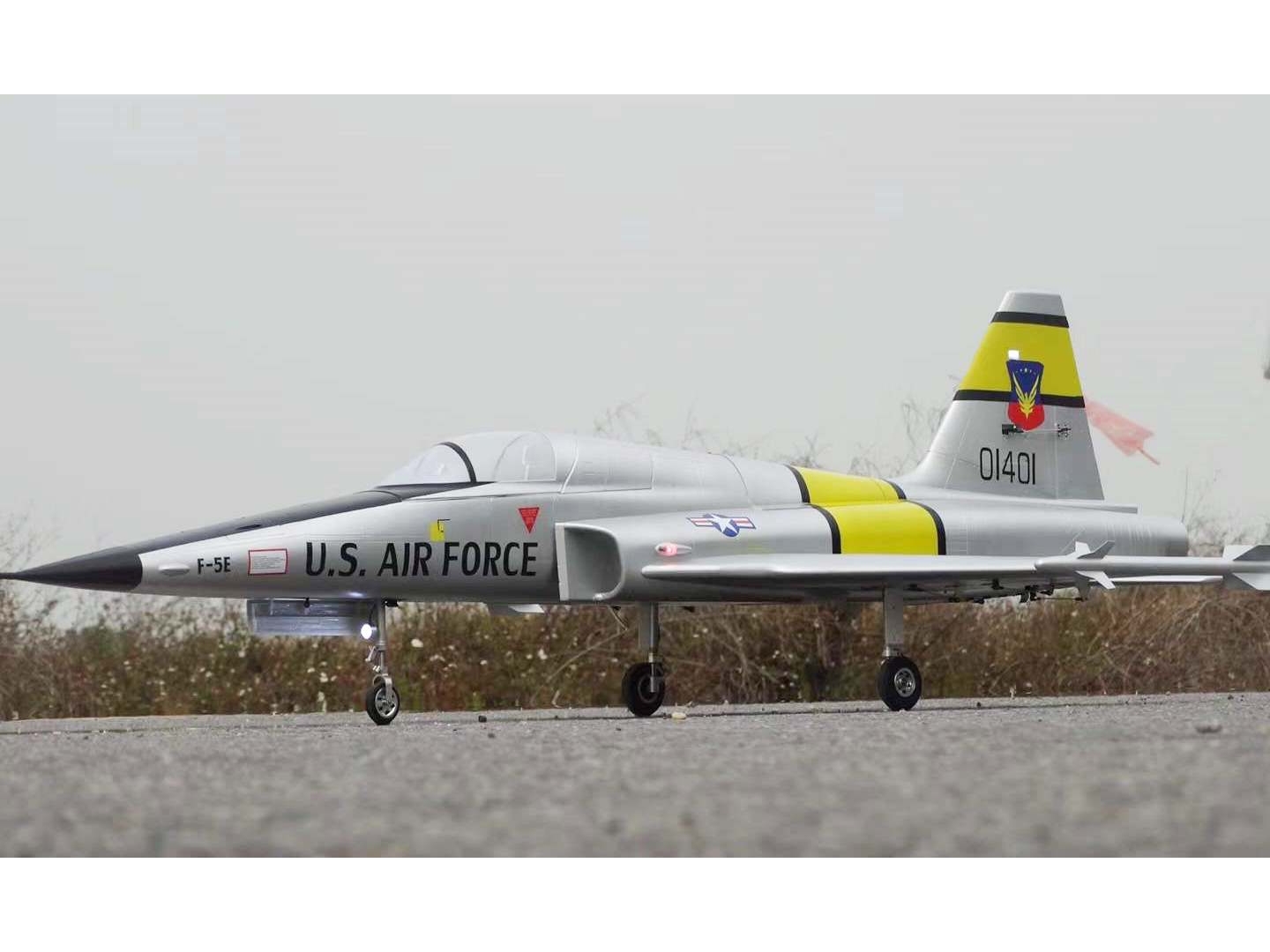 F-5E Tiger - Gray - USA, 2.2m, Spw 1400mm, PNP / Ready for Turbine Version – Bild 2
