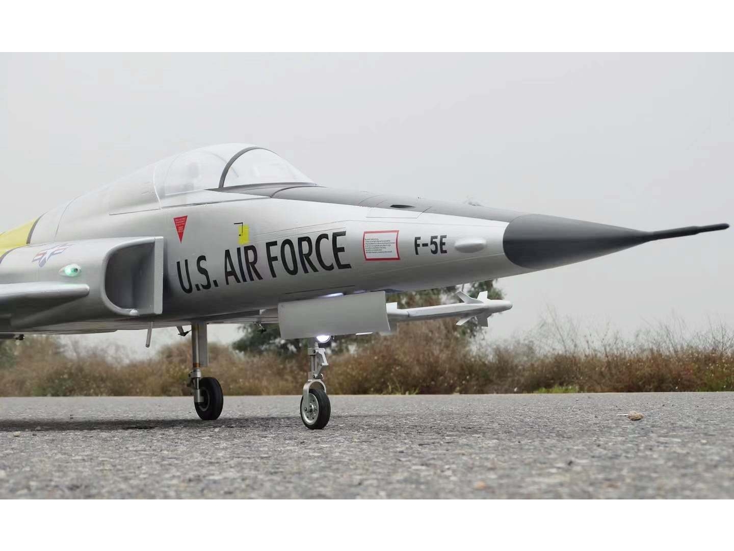 F-5E Tiger - Gray - USA, 2.2m, Spw 1400mm, PNP / Ready for Turbine Version – Bild 4