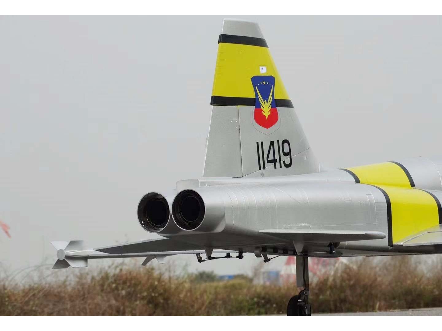 F-5E Tiger - Gray - USA, 2.2m, Spw 1400mm, PNP / Ready for Turbine Version – Bild 5