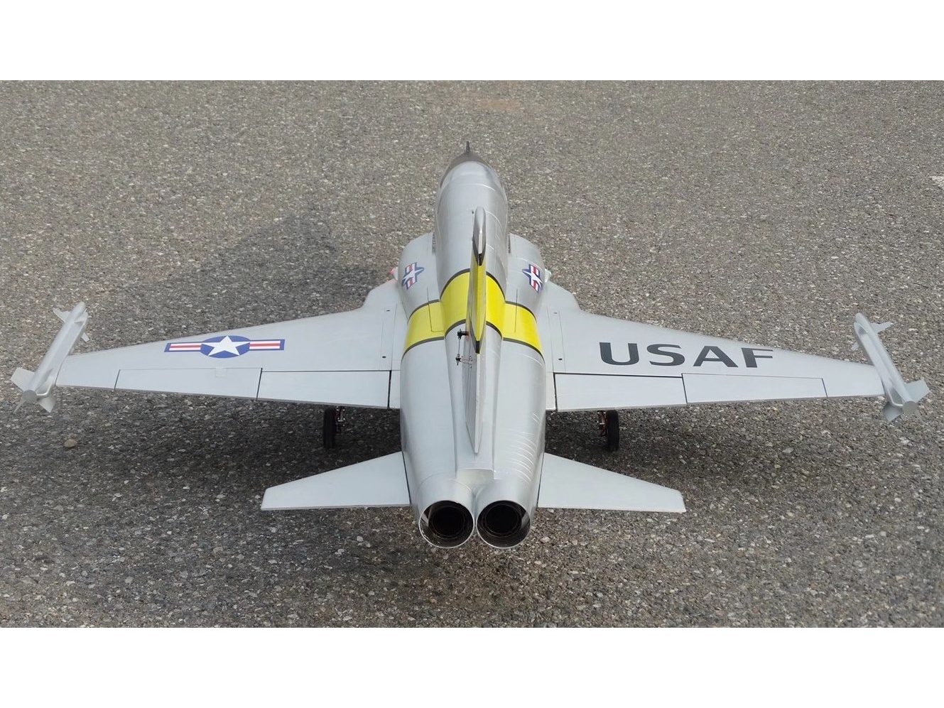 F-5E Tiger - Gray - USA, 2.2m, Spw 1400mm, PNP / Ready for Turbine Version – Bild 6