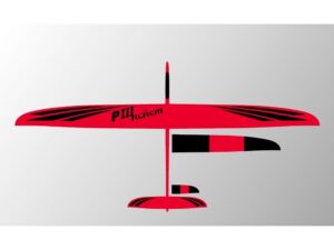Voll GFK Elektrosegler Predator III / PIII - Spw 2960mm - RCRCM