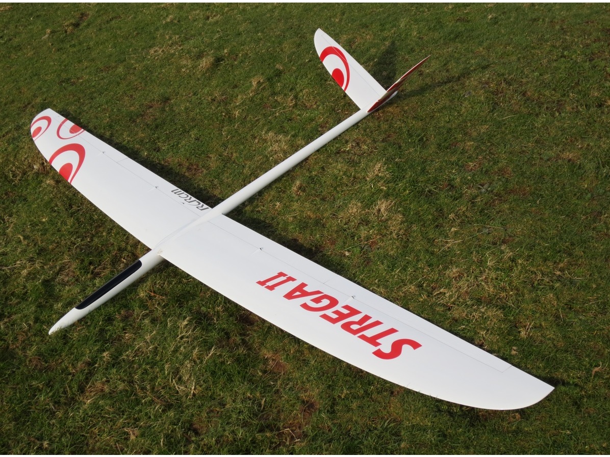 Voll GFK/CFK Segelflugmodell Strega II, Strega 2, 2730mm, RCRCM – Bild 2