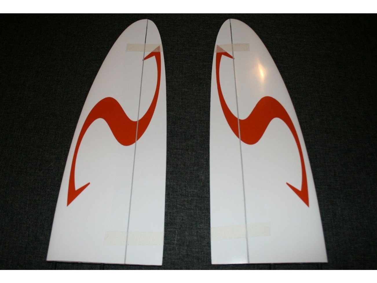 Voll GFK/CFK Segelflugmodell Split V F3F, Spw 2840mm von RCRCM – Bild 3