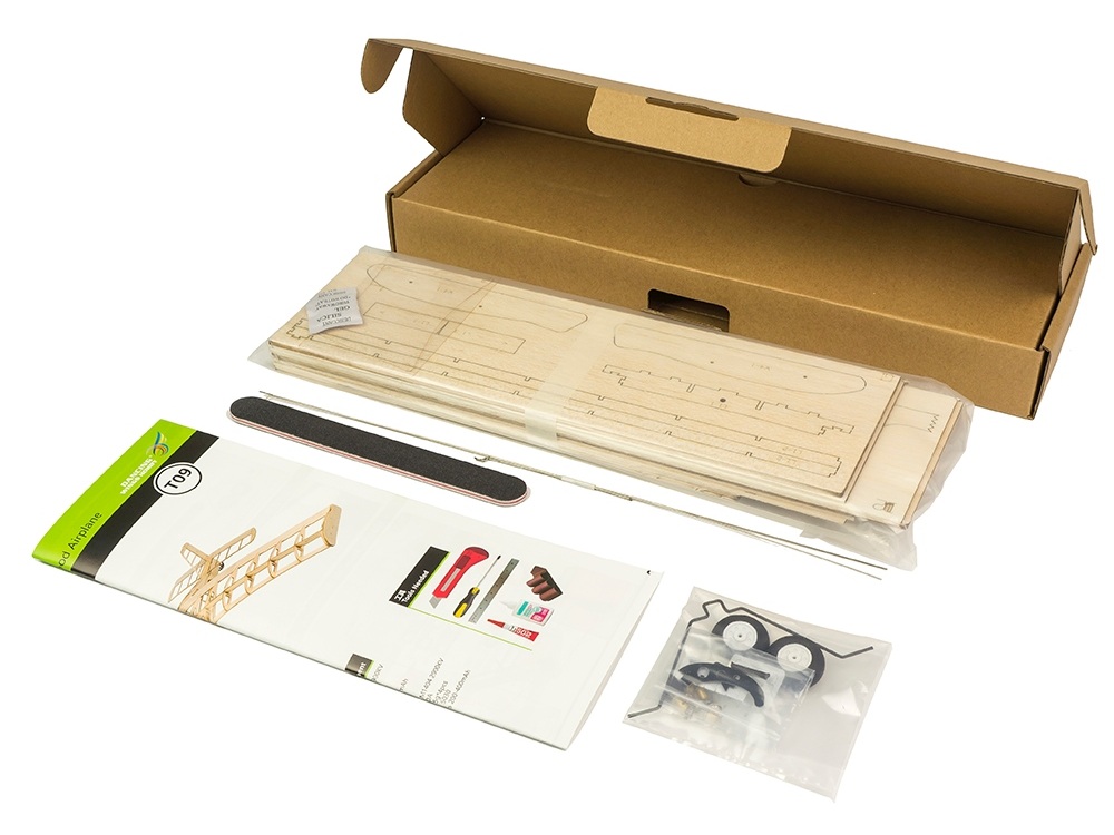 Real-Kit - AeroMax, Spw 750mm, PNP-Bausatz aus Balsaholz mit Folie – Bild 5