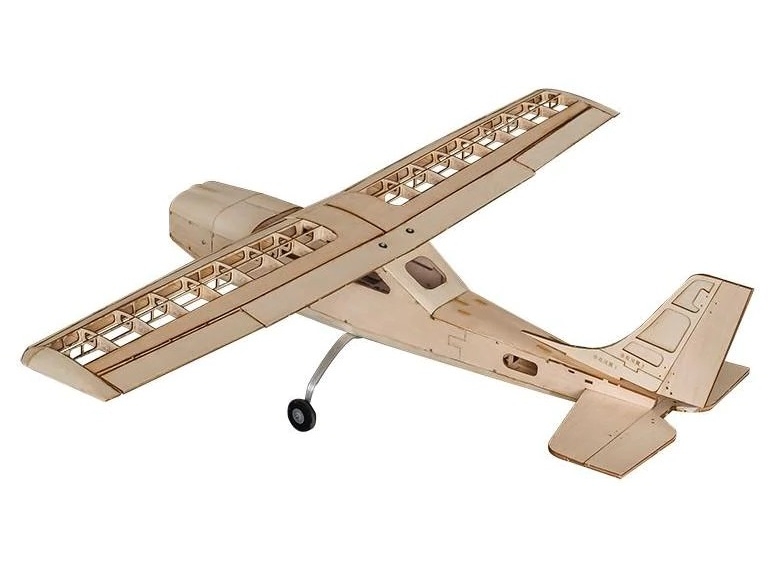 Real-Kit - Cessna 150, Spw 960mm - KIT-Bausatz aus Balsaholz – Bild 2