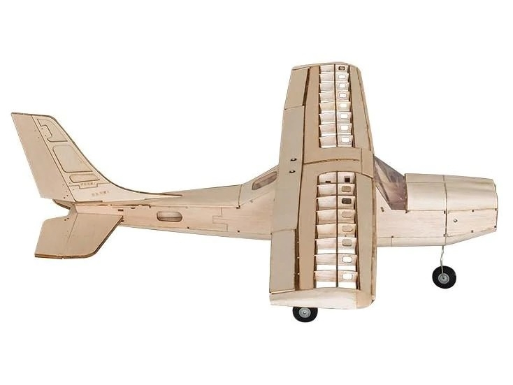 Real-Kit - Cessna 150, Spw 960mm - KIT-Bausatz aus Balsaholz – Bild 3