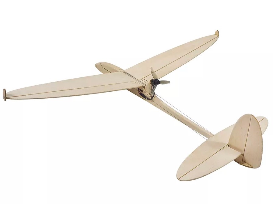 Real-Kit - Segler EP Sparrow, Spw 620mm - KIT-Bausatz aus Balsaholz – Bild 2