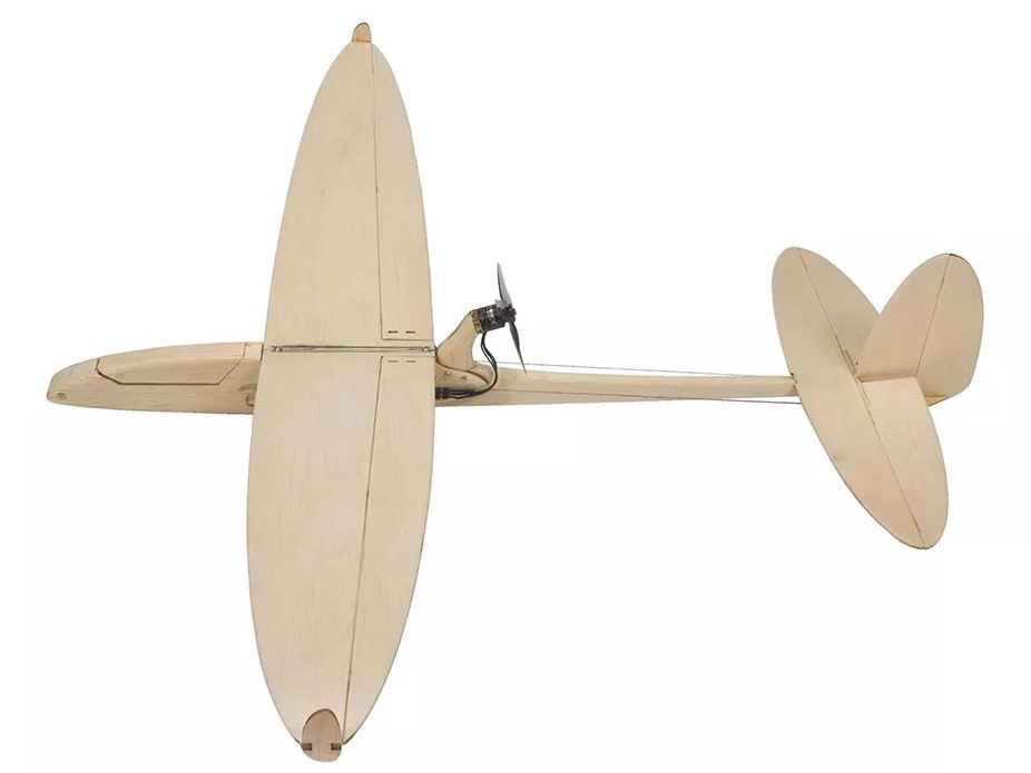 Real-Kit - Segler EP Sparrow, Spw 620mm - KIT-Bausatz aus Balsaholz – Bild 3