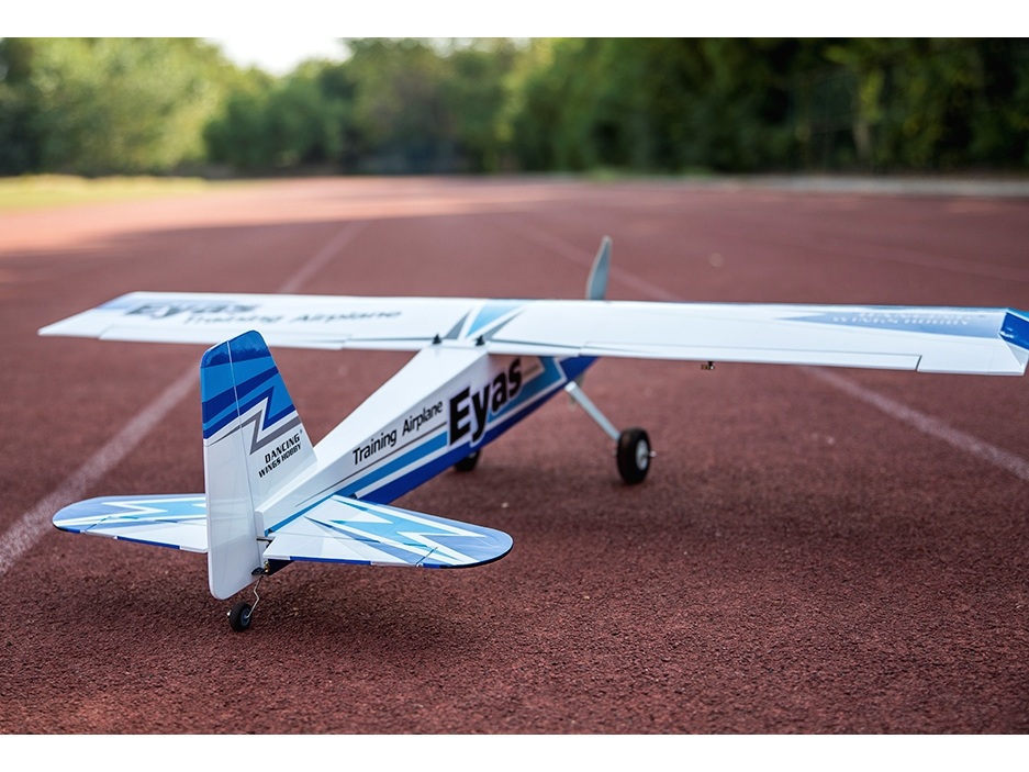 Real-Kit - Eyas Hochdecker, Spw 1200mm KIT-Bausatz aus Balsaholz mit Folie – Bild 3