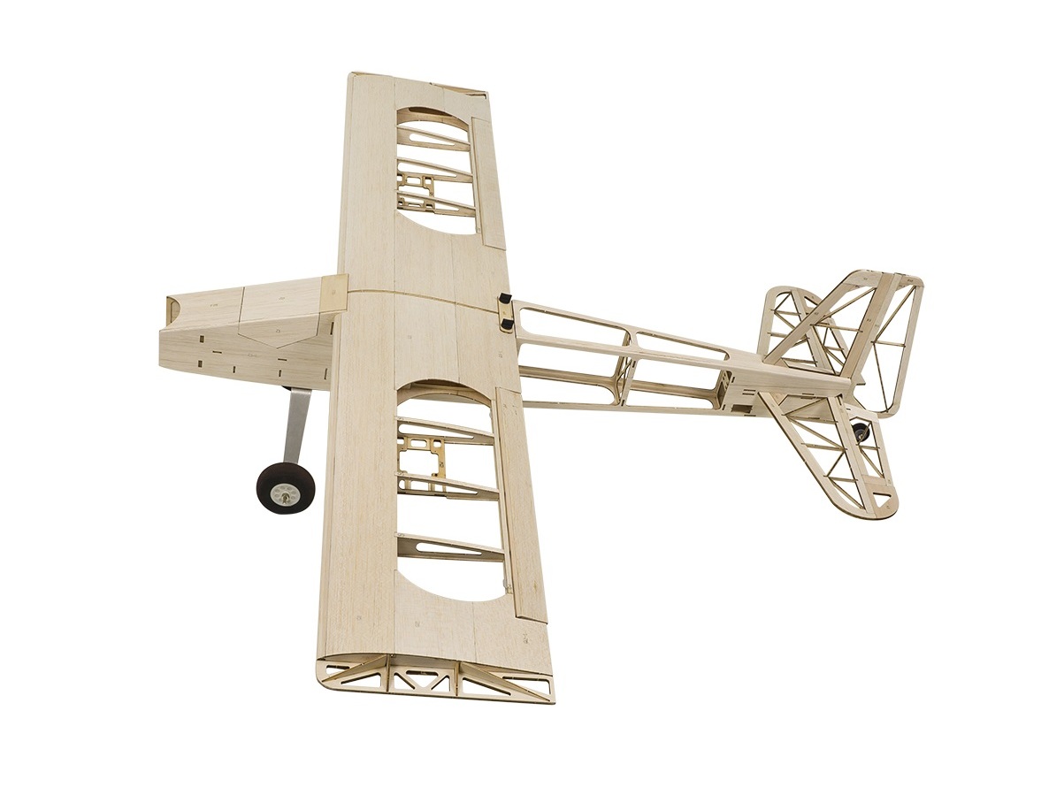 Real-Kit - Eyas Hochdecker, Spw 1200mm KIT-Bausatz aus Balsaholz mit Folie – Bild 4