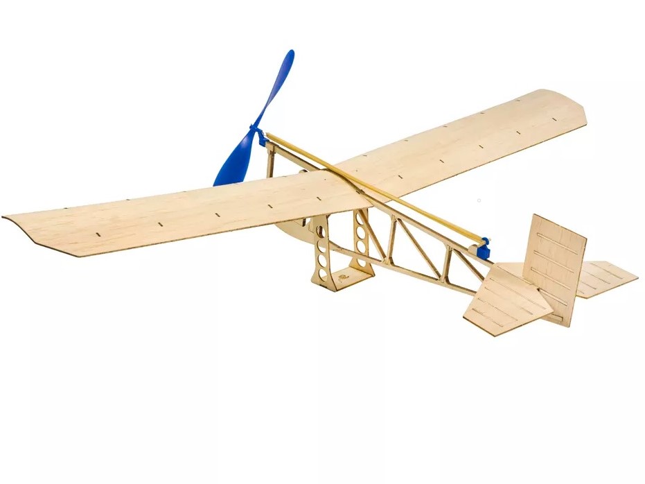 Real-Kit - Segler 1920 Power Glider, Spw 638mm - KIT-Bausatz aus Balsaholz – Bild 2