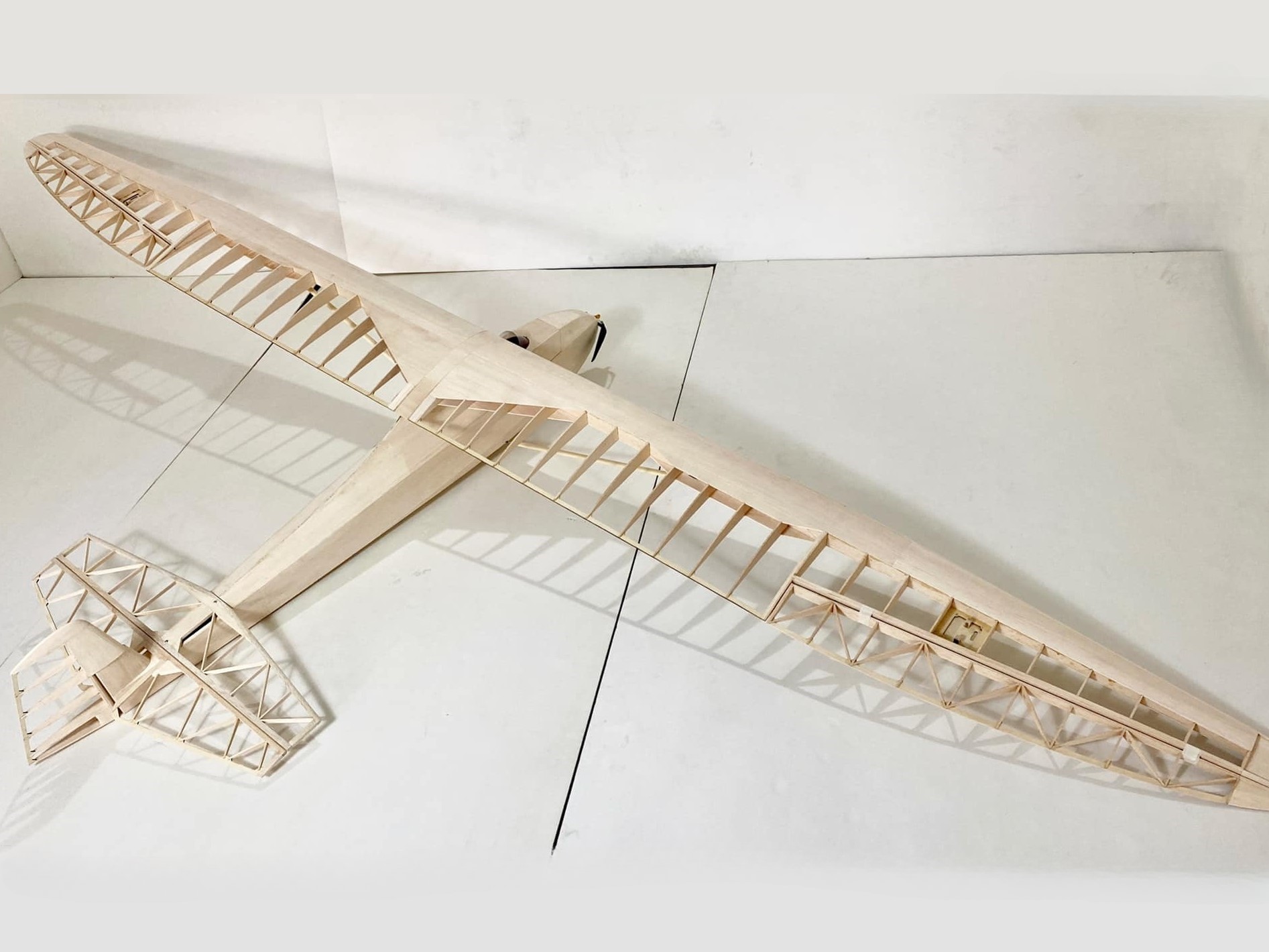 Valueplanes Grunau Baby, 1:4 3400mm KIT Bausatz aus Balsaholz – Bild 4