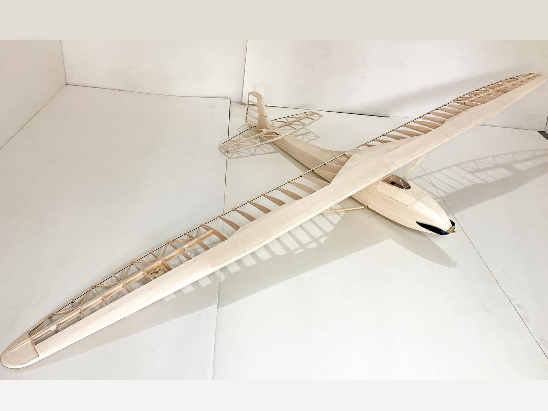 Valueplanes Grunau Baby, 1:4 3400mm KIT Bausatz aus Balsaholz – Bild 6