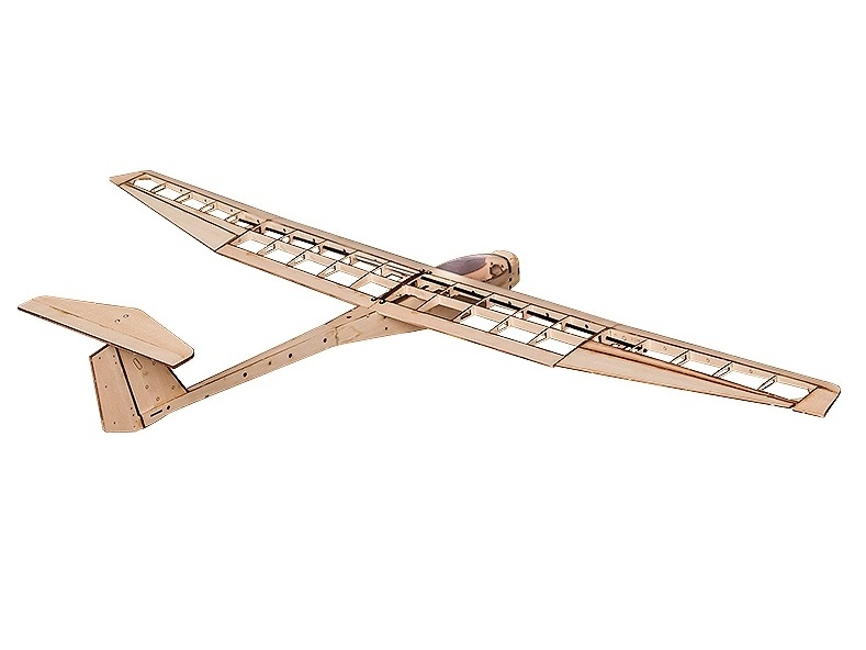 Real-Kit - Segler Griffin, Spw 1550mm - KIT-Bausatz aus Balsaholz – Bild 2