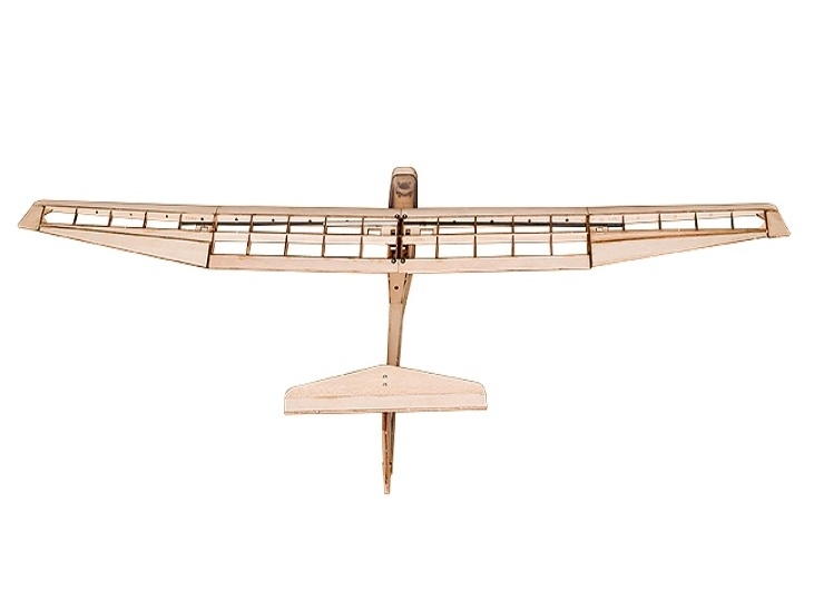 Real-Kit - Segler Griffin, Spw 1550mm - KIT-Bausatz aus Balsaholz – Bild 3