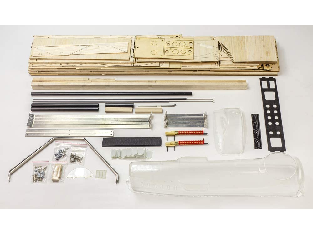 Real-Kit - Hansa-Brandenburg, Spw 1400mm - KIT-Bausatz aus Balsaholz – Bild 4