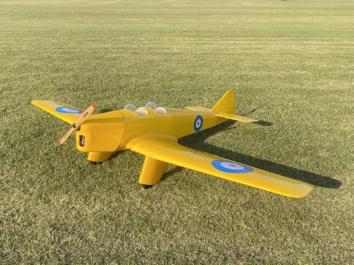 Valueplanes Scale Miles M.2H Hawk Major, Spw 2480mm - KIT-Bausatz – Bild 4
