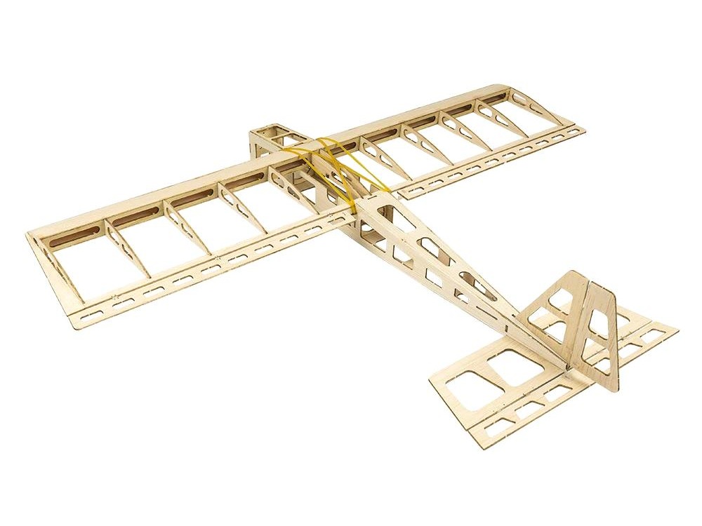 Real-Kit - Stick-06, Spw 580mm, PNP-Bausatz aus Balsaholz mit Folie – Bild 2