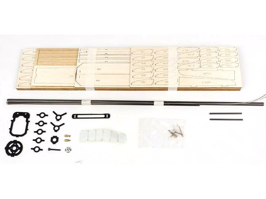 Real-Kit - Segler Uzi, Spw 1500mm - KIT-Bausatz aus Balsaholz – Bild 3