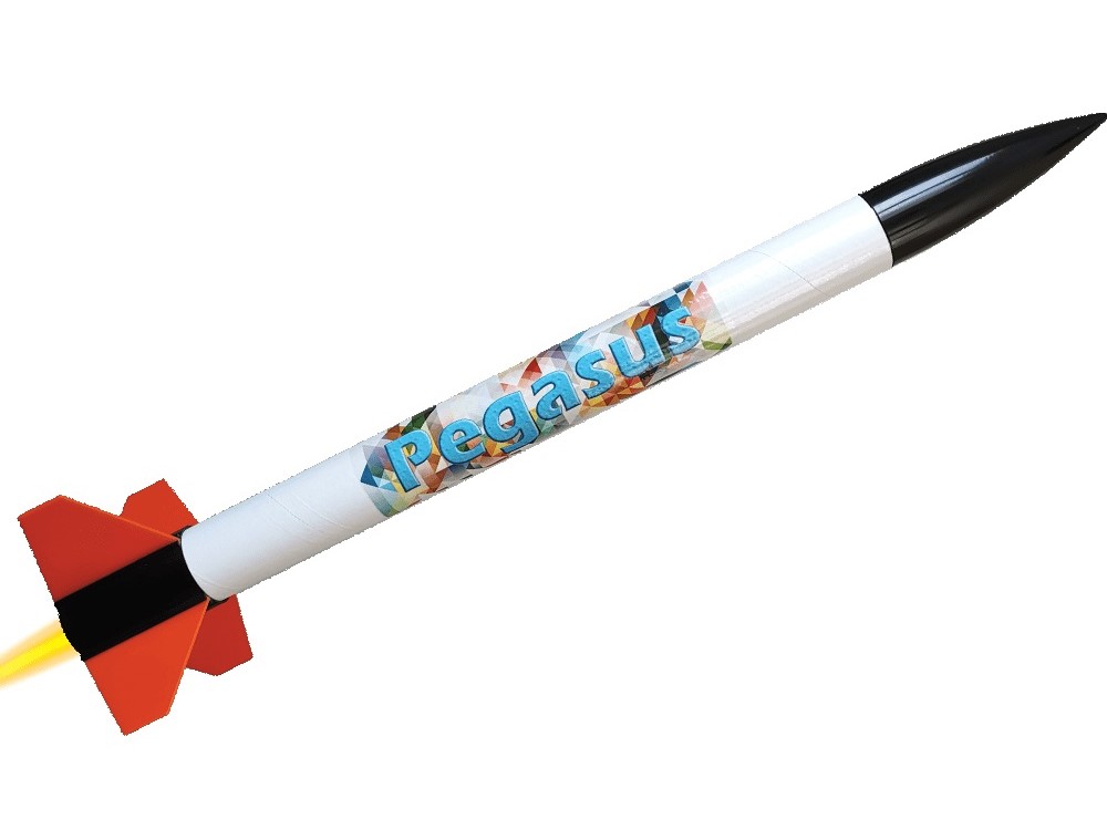 Modellrakete - Pegasus RTF Starter Set - Komplett-Set - 495x35mm – Bild 2