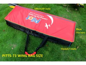 Tragetasche für Tragflächen / Flügeltasche zu Pitts 50ccm, Pilot-RC