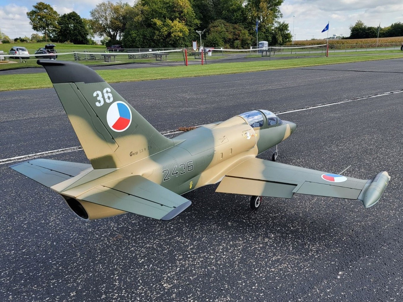 Top RC Model L-39 Albatros - Full Composite Turbinen Jet, Spw 1991mm, ARF-Set – Bild 3