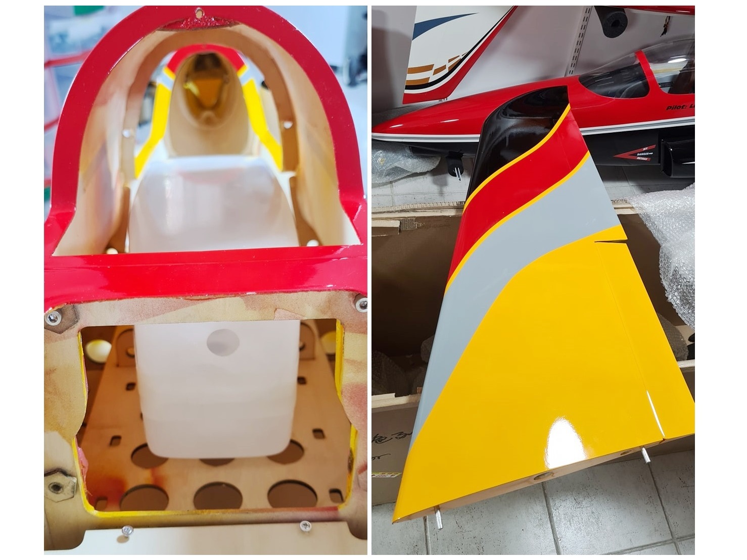 TopRC Model Trainer Jet Intro - Full Composite, Spw 2164mm, ARF-Set – Bild 5