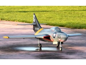 TopRC Model F9F Cougar - Grau - Full Composite Turbinen-Version, ARF-Set