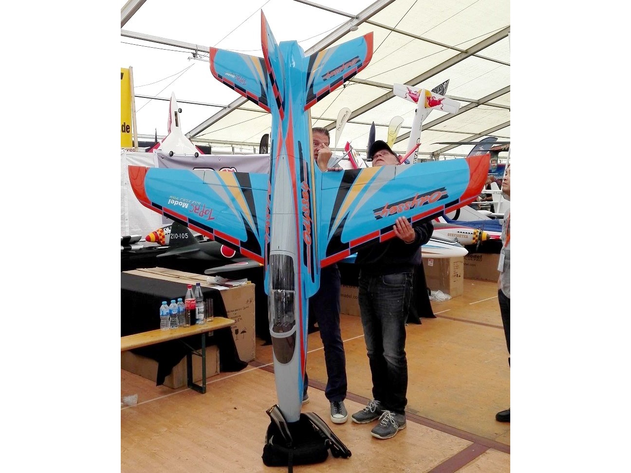 TopRC Model Odyssey - blue - Sport Jet Full Composite, Spw 2190mm, ARF-Set – Bild 2