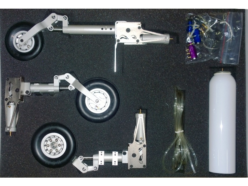 TopRC Model Einziehfahrwerk, pneumatisch zu Aspire Sport Jet