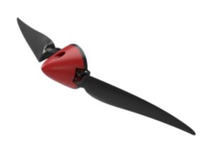 Klapp-Propeller / Luftschraube 10x6 mit 42mm Spinner, Volantex