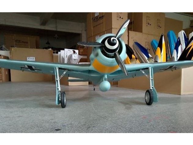 TopRC Model Einziehfahrwerk elektrisch Focke-Wulf FW-190, 2362mm – Bild 3