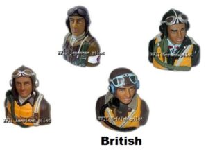 TopRC Model Piloten-Figur - WWII British - 1:5