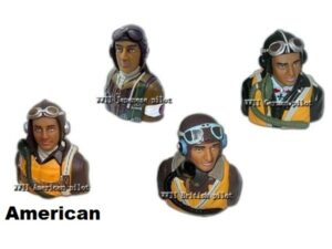 TopRC Model Piloten-Figur - WWII America - 1:5
