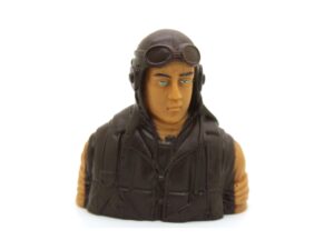 TopRC Model Piloten-Figur - WWII Japanese - 1:6 - braun