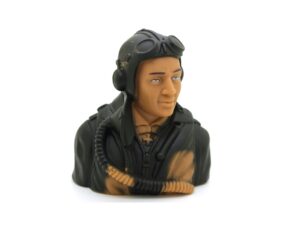 TopRC Model Piloten-Figur - WWII German - 1:5 - schwarz