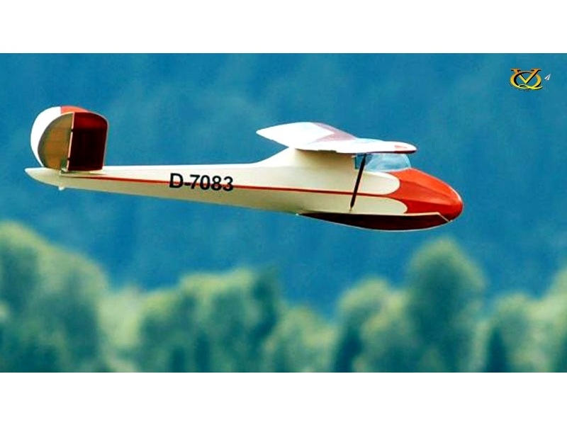 Segelflieger KA-3 - Kleinsegler, Spw 3050mm, ARF-Set von VQ-Models – Bild 2