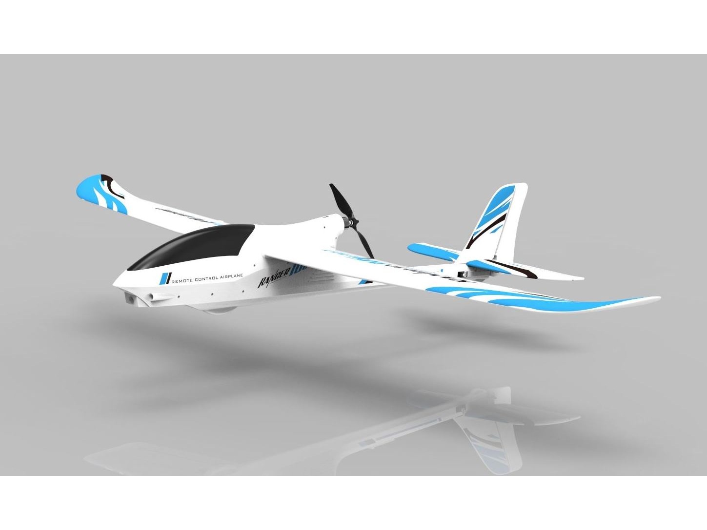 Ranger 1600 - Elektro-Segler / FPV-Platform, Spw 1600mm ARF-Set, Volantex