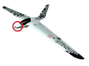 Motorhaube GELB zu Nurflügler Pioneer, Spw 2450mm von X-UAV