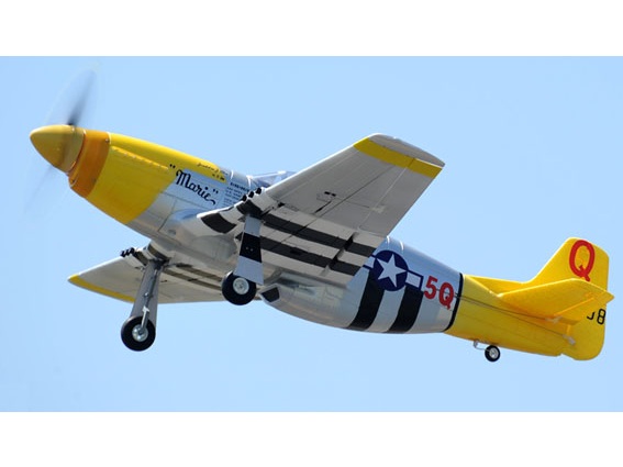 Ersatzteile Diverse zu Giant P-51 Mustang, gelb, 1.45m Spw, aus EPO von FMS – Bild 2