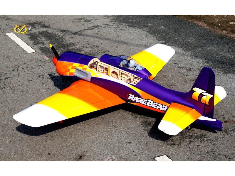 F8F Rare Bear - 30ccm, Spw 2020mm, ARF-Set von VQ-Models - VQA135RB – Bild 6