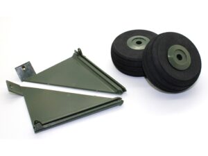 Fahrwerk zu Piper J-3 CAMO Raddurchmesser 70mm AF-Model/Starmax