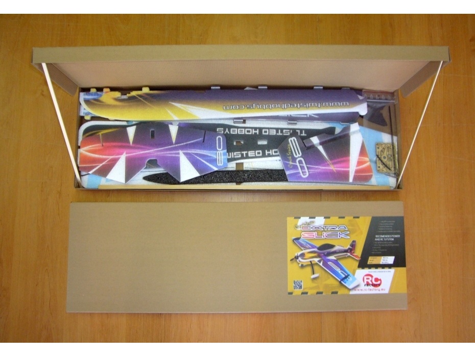 Extra Slick Backyard, Spw 800mm, KIT-Version aus EPP von RC-Factory – Bild 2