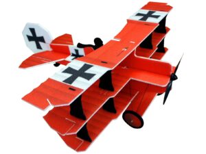 Crack Fokker Dr.1, Spw 890mm, KIT-Version aus EPP von RC-Factory