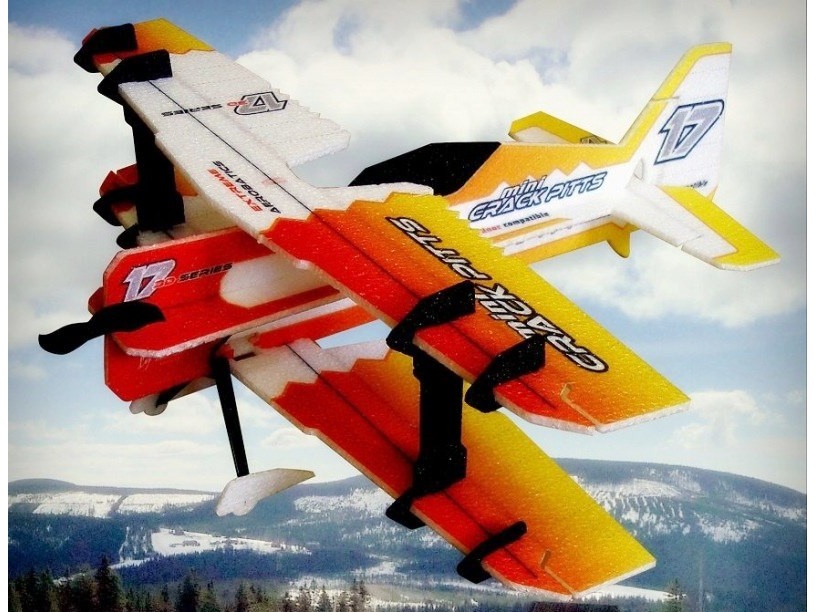 Crack Pitts Mini, Spw 560mm, KIT-Version aus EPP von RC-Factory – Bild 3