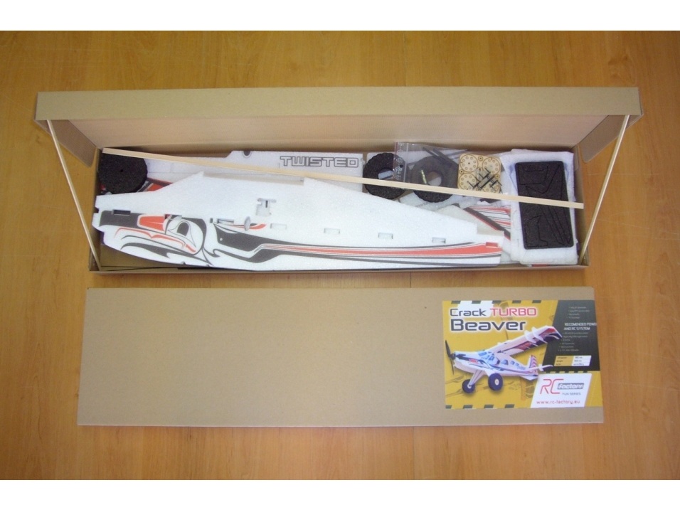 Crack Turbo Beaver, Spw 880mm, KIT-Version aus EPP von RC-Factory – Bild 3